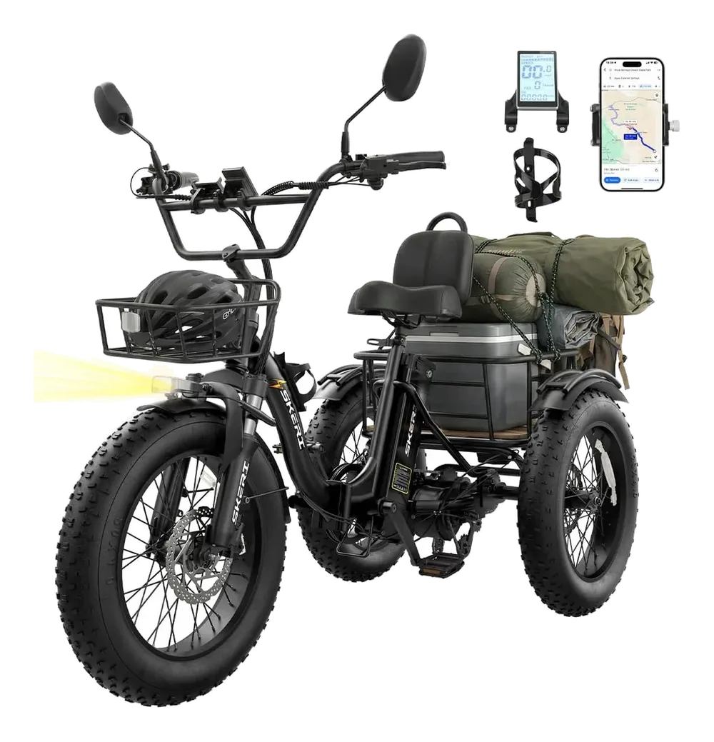 Skeri Fat Tire Electric Tricycle 750W (1350W peak)
