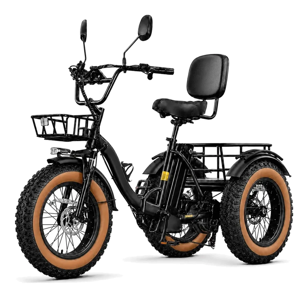KAKIGO Electric Tricycle 750W 20x4 Fat Tire (single seat)